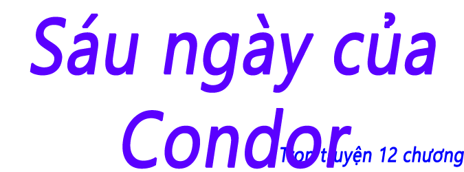 Sáu ngày của Condor - Chương 06