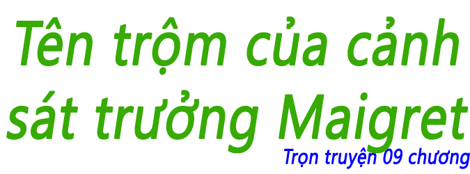 Tên trộm của cảnh sát trưởng Maigret - Chương 01