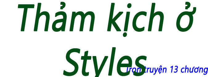 Thảm kịch ở Styles - Chương 08